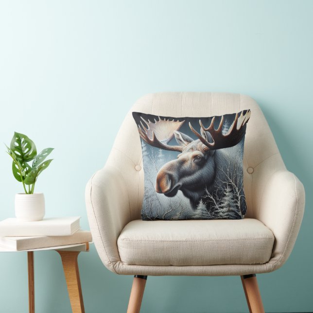 Coussin Bull Moose (Chaise)