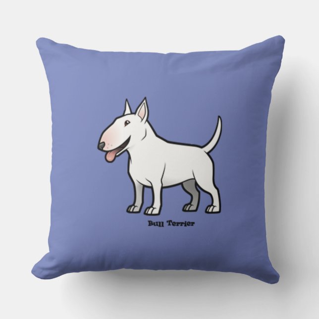 Coussin Bull Terrier (Recto)