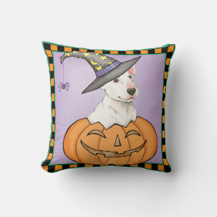 Coussin Bull-terrier Halloween