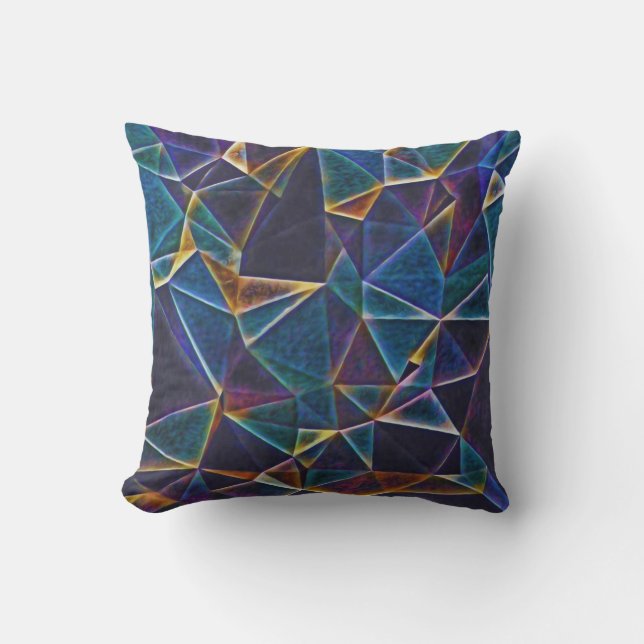 Coussin Bulles brisées Lancer l'oreiller (Recto)