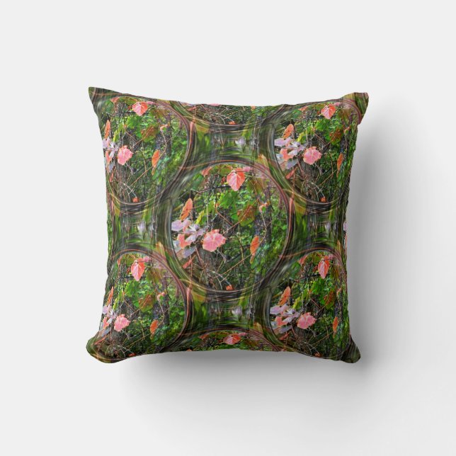 Coussin Bulles en automne..... (Recto)