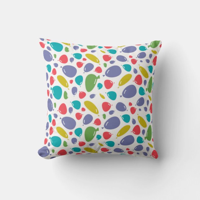 Coussin bulles motif (Recto)