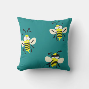 Coussin Bumble Bees