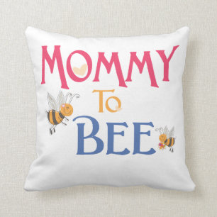 Coussin Bumble Bees Maman to Be