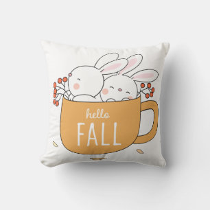 Coussin Bunnies d'automne