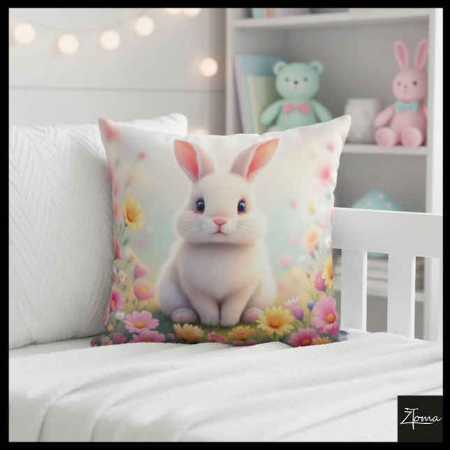 Coussin Bunny Bliss (Créateur téléchargé)