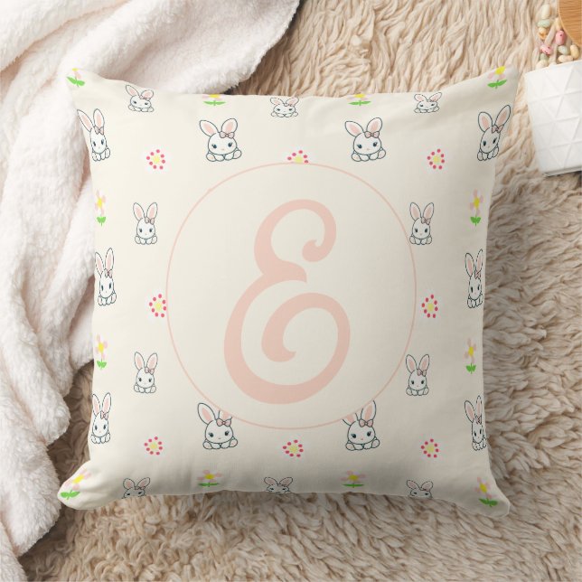 Coussin Bunny Bloom Délice (Couverture)