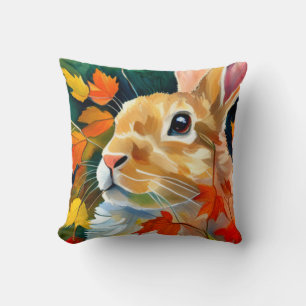 Coussin Bunny d'automne