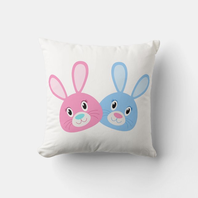 Coussin Bunny drôle (Recto)