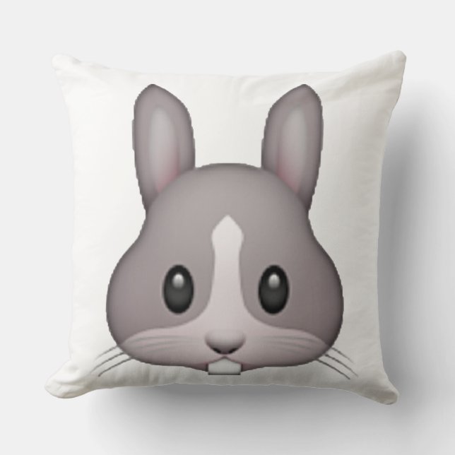 Coussin Bunny - Emoji (Recto)