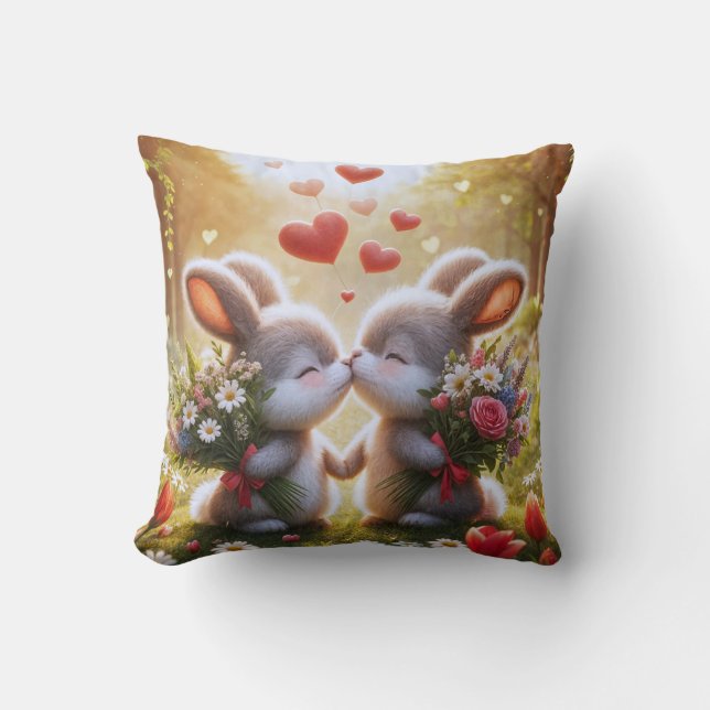 Coussin Bunny Love (Recto)