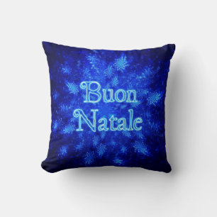 Coussin Buon Natale - Explosion de neige