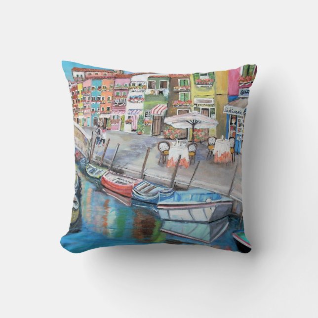 Coussin Burano, Italie - carreau (Recto)