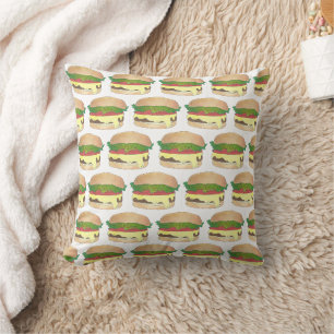 Coussin Burger à vapeur style Connecticut