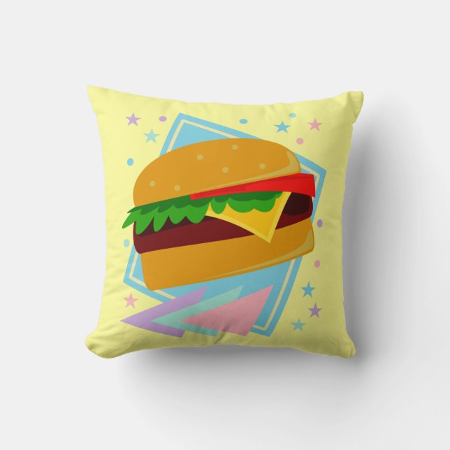 Coussin Burger Mignon Délicieux (Recto)