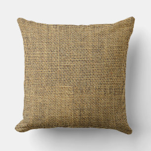 Coussin Burlap Jute