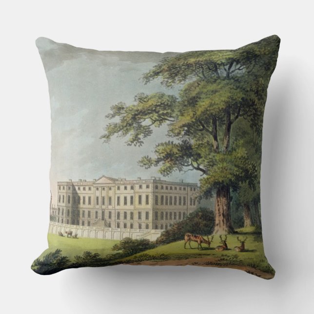Coussin Burley, Rutlandshire (litho de couleur) (Recto)