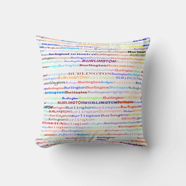 Coussin Burlington Text Design II Jeu d'oreiller (Recto)