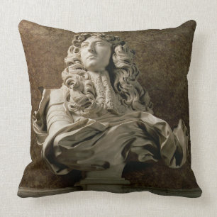 Coussin Buste de portrait de Louis XIV (1638-1715), 1665,