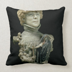 Coussin Buste de portrait de Sarah Bernhardt (1844-1923)