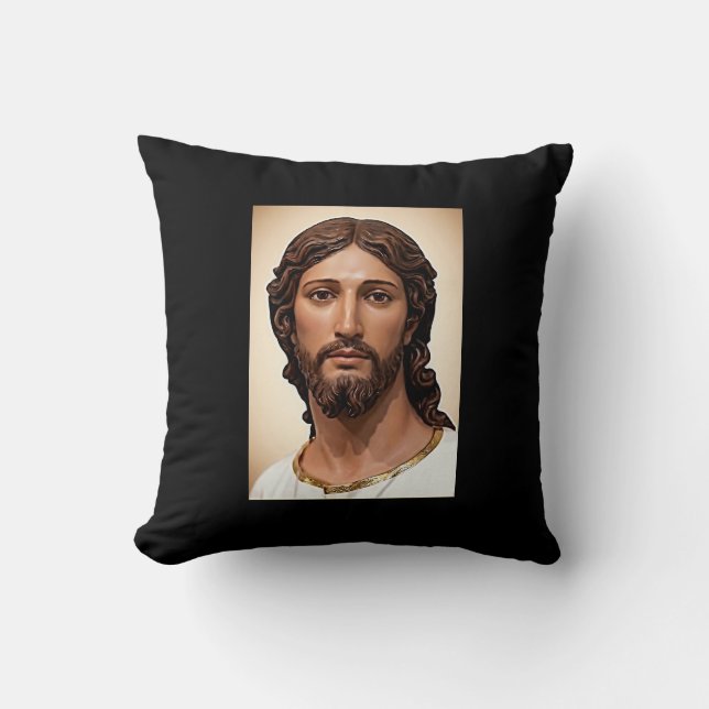 Coussin BUSTE DU CHRIST SAUVEUR par MICHELANGELO 2026___ (Recto)