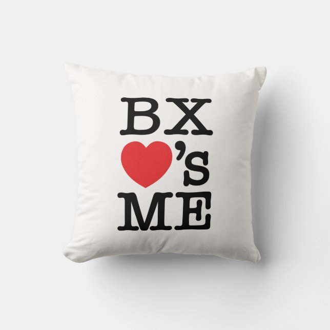 Coussin BX ❤'s ME (Recto)