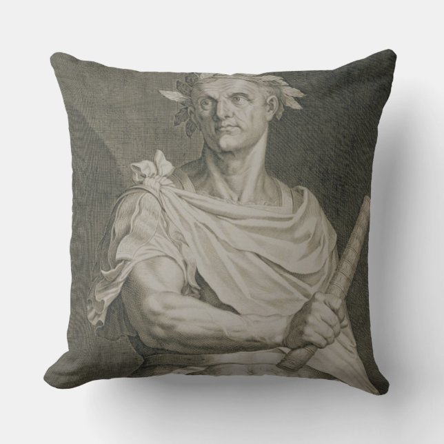 Coussin C. empereur de Jules César (100-44 AVANT JÉSUS (Recto)