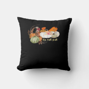 Coussin C’est automne Y’all Automne Halloween Conception i