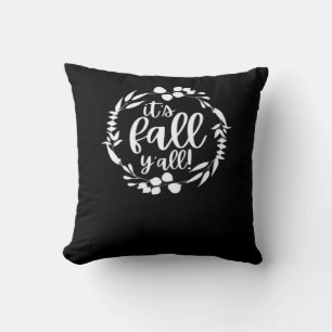 Coussin C’est l’automne à tous ! Design minimaliste automn
