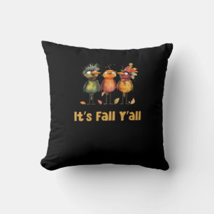 Coussin C’est l’automne, minimaliste rustique propre