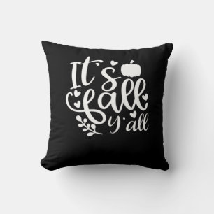 Coussin C’est l’automne Y’all ! Graphique tendance