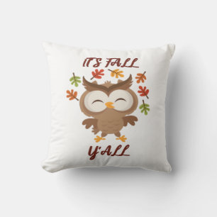 Coussin C’est la citation de l’automne Y’all tendance