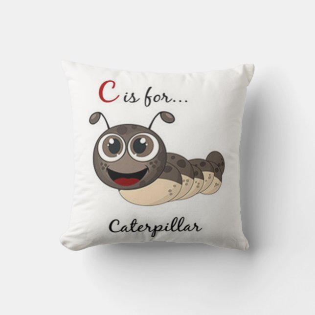 Coussin C Est Pour Caterpillar (Recto)