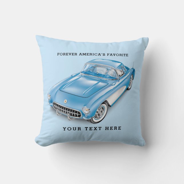 COUSSIN C-ONE AUTOMOBILE ART THROW PILLOW (Recto)