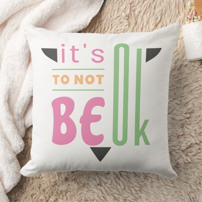 Coussin Ça ne va pas. (Couverture)