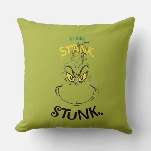 Coussin Ça pue Ça croupit Ça schlingue Citation de Monsieu (Recto)