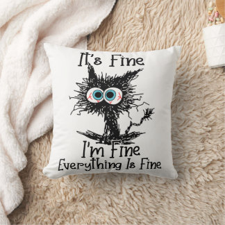 Coussin Ça va, tout va bien