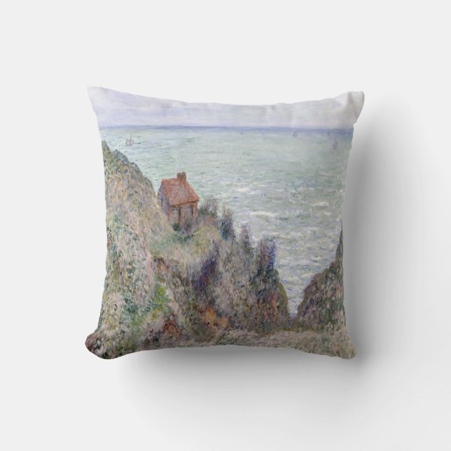 Coussin Cabine de l'Observatoire des douanes par Claude Mo (Recto)
