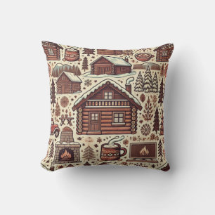 Coussin Cabine d'hiver douillet
