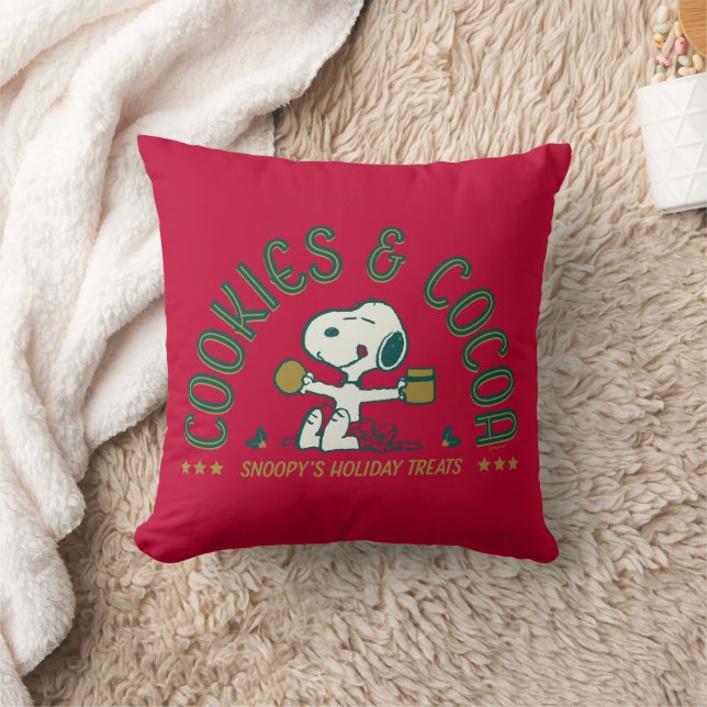 Coussin cacahuètes | Cookies et cacao Snoopy (Couverture)