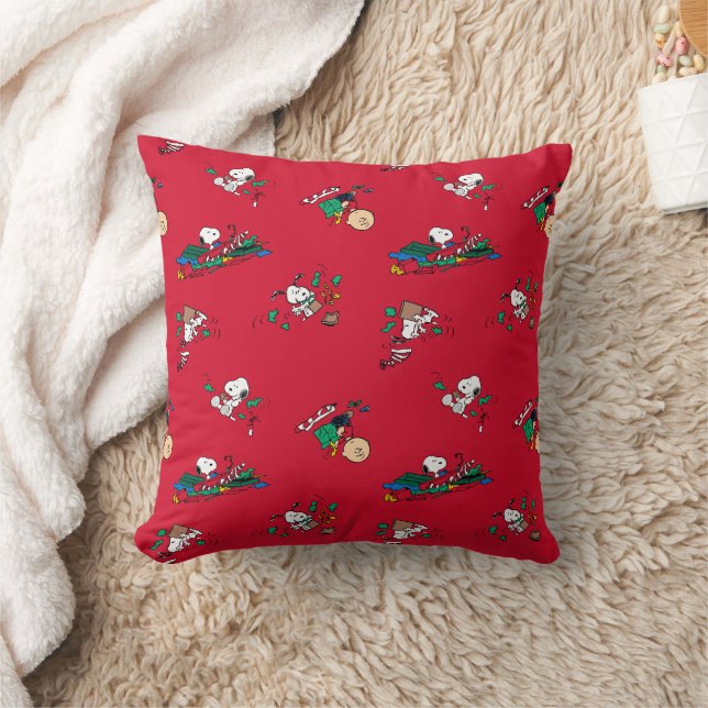 Coussin cacahuètes | Motif d'enveloppement de cadeaux de N (Couverture)