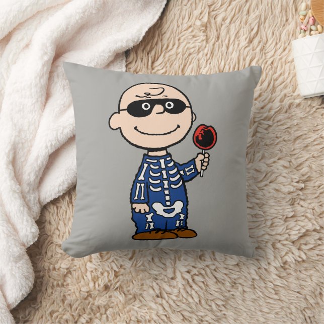 Coussin cacahuètes | Skeleton Charlie Brown (Couverture)
