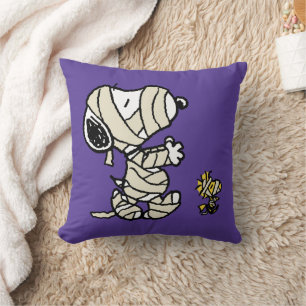 Coussin cacahuètes Snoopy et Woodstock Mummies