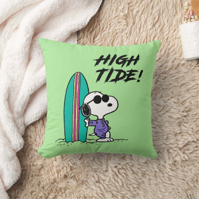Coussin cacahuètes | Snoopy Ocean High Tide (Couverture)