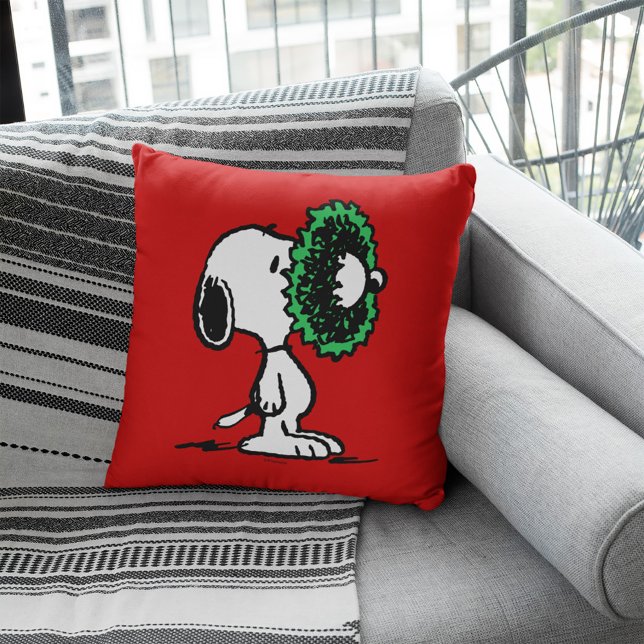 Coussin cacahuètes | Snoopy pour les fêtes (Créateur téléchargé)