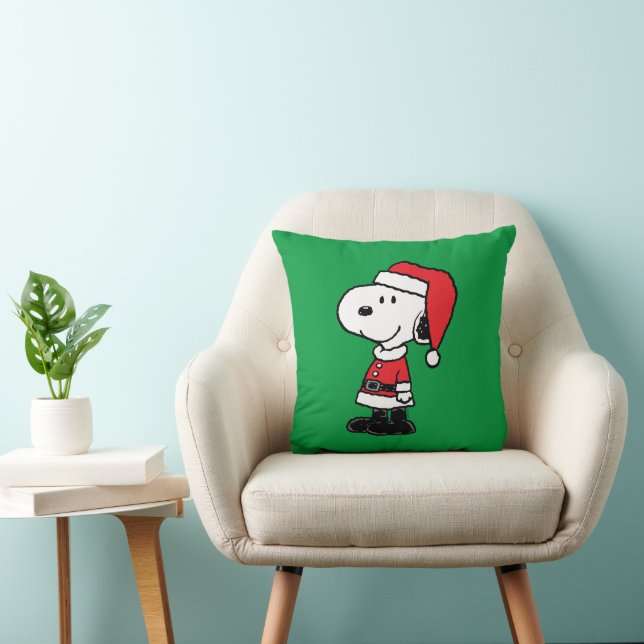 Coussin cacahuètes | Snoopy Santa Claus (Chaise)