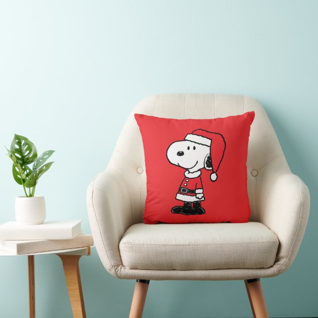 Coussin cacahuètes | Snoopy Santa Claus (Chaise)