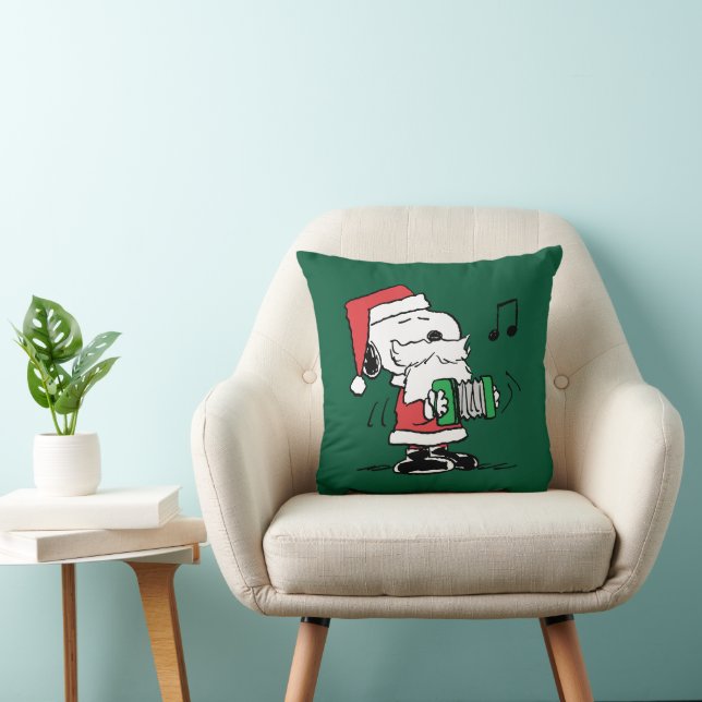 Coussin cacahuètes | Snoopy Santa Claus Accordian (Chaise)