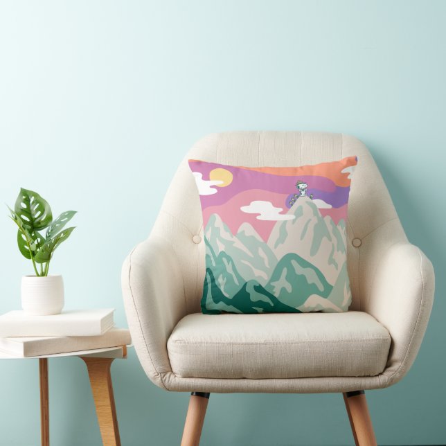 Coussin cacahuètes | Snoopy & Troop Randonnée la montagne (Chaise)