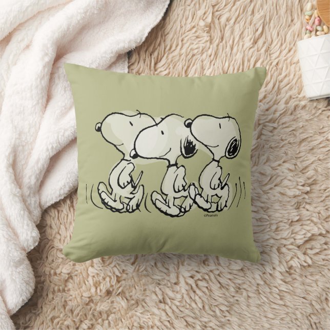 Coussin cacahuètes | Snoopy Walking Tall (Couverture)